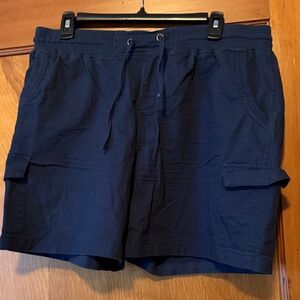 Men's Navy Cargo Shorts